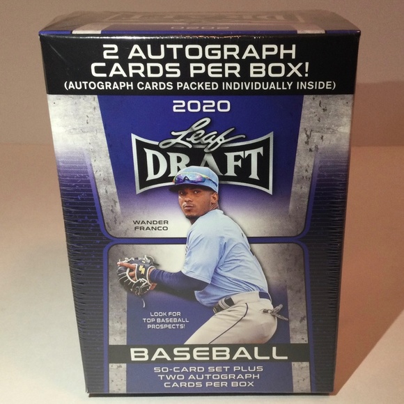 2020 Leaf Draft Baseball Blaster Box